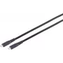 S CONN MAXIMUM CONNECTIVITY USB-C USB-C-kaapeli 3.2 Gen 2x2, TPE, 5,0m 13-57055