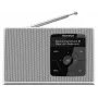 TechniSat DIGITRADIO 2 pöytäradio DAB+ FM Bluetooth herätyskello valkoinen 0001/3910