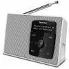 TechniSat DIGITRADIO 2 pöytäradio DAB+ FM Bluetooth herätyskello valkoinen 0001/3910