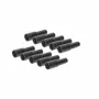 SHIVERPEAKS kumitulppa F-liittimelle, 10 kpl:n pakkaus, musta, säänkesto BS85397-SET10