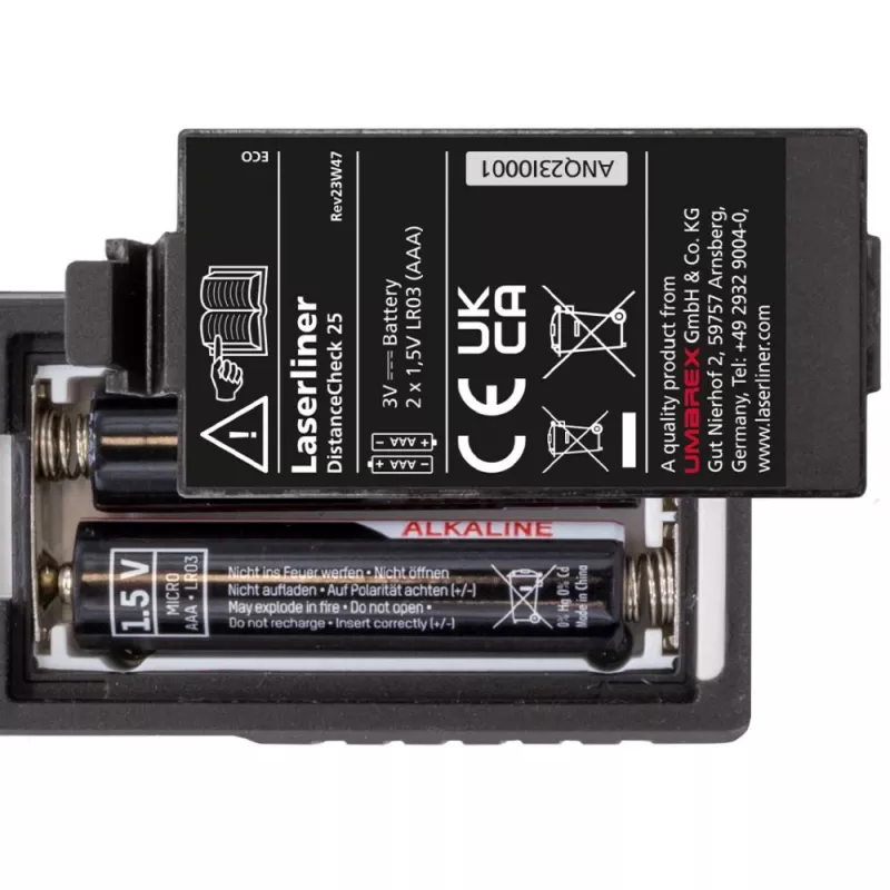 Laserliner DistanceCheck laseretäisyysmittari 25 m (080.805E)