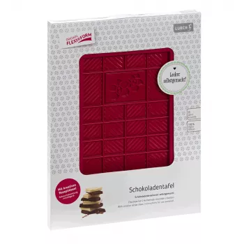 Lurch 83090 silikoninen suklaamuotti, 12,0 x 20,5 cm