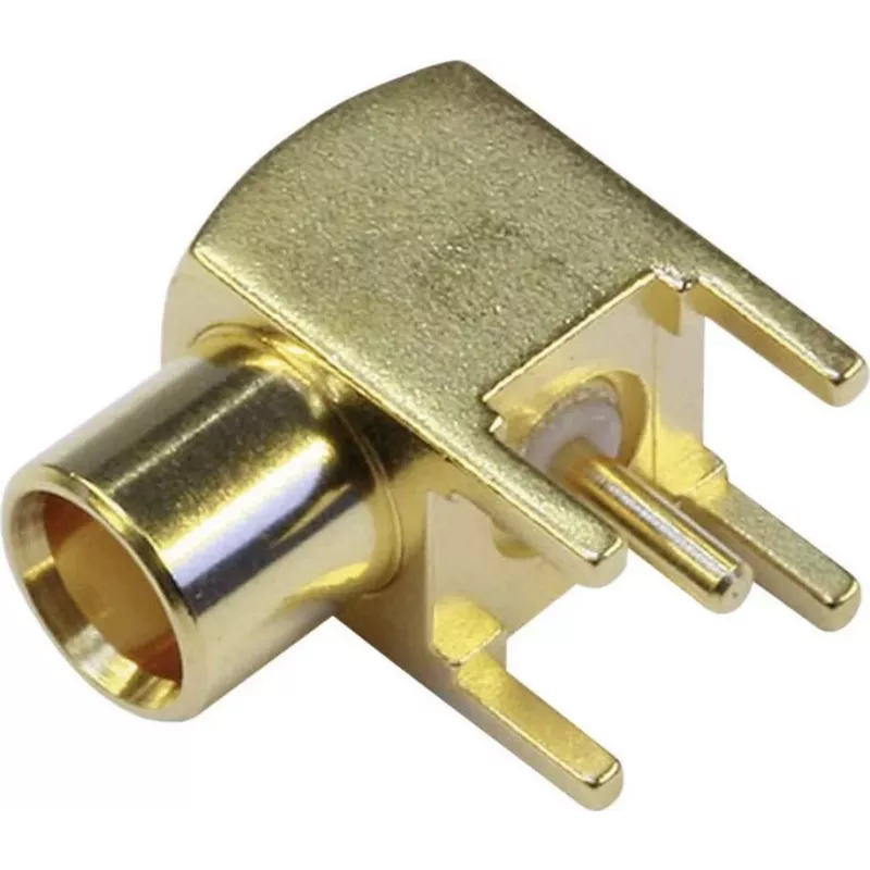TELEGÄRTNER MCX naaras PCB pystysuora 50 ohmia RF-liitin J01271A0161