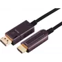 S/CONN maximum connectivity 30-20095 optinen DisplayPort-HDMI-A-adapterikaapeli, 4K60, 20 m