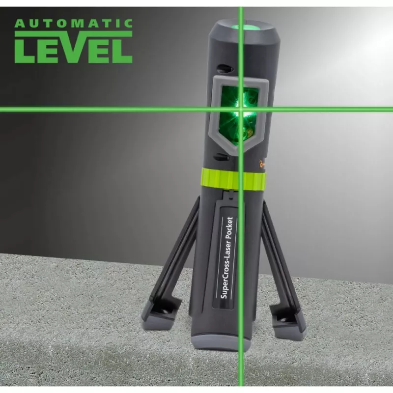 Laserliner SuperCross-Laser Pocket Plus ristiviivalaser, 40 m kantama 031.120A