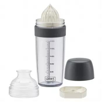 Lurch shaker harmaa 250 ml kastikeshaker mitta-asteikolla 10023