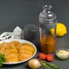Lurch shaker harmaa 250 ml kastikeshaker mitta-asteikolla 10023