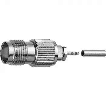 TELEGÄRTNER TNC-liitin crimp-liitin RG-316/U:lle, 50 ohmia, 5 kpl:n pakkaus (J01011A0050)