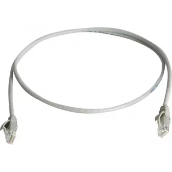 Telegärtner Cat.6 U/UTP patch-kaapeli, RJ45, harmaa, 1,5 m L00001E0007