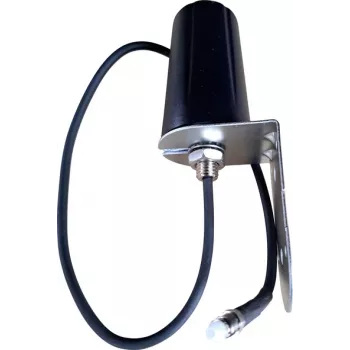 Wittenberg Antennen Poly-103556 5G LTE ympärisäteilevä antenni, 0,5 m kaapeli, FME-liitin, 50 Ohm, seinä-/mastokiinnitys