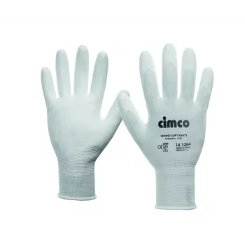 Cimco Skinny Soft suojakäsineet, koko 10 (L), valkoinen 141264