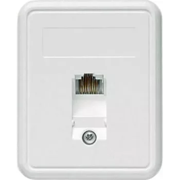 TELEGÄRTNER pinta-asennettava RJ45-rasia 1xRJ45 suojaamaton, Cat. 5e (A0174)
