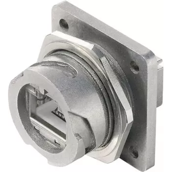 Telegärtner STX V1 RJ45 laippasarja metalli versio 1 liitin, paneeliasennus 8P8C J80020A0001