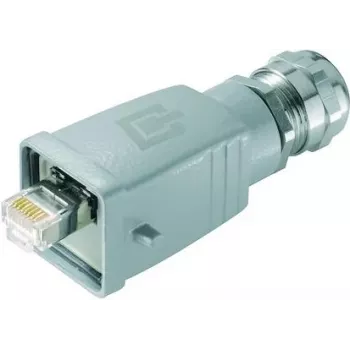 Telegärtner 100007467 anturi/toimilaite-liitin RJ45-pistoke, Cat.6A, suojattu, kenttäasennettava, 1 kpl