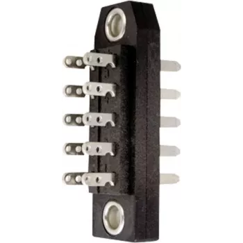 Telegärtner J00046A0906 DIN 41612 tyyppi C pistekampa, 26-napainen, 2-rivinen, 2,54 mm jako, juotostappi, kullatut koskettimet