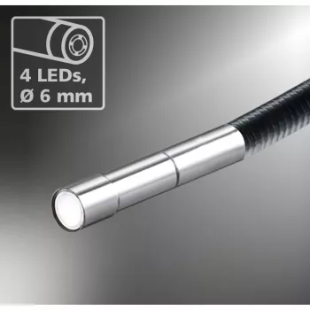 Laserliner Micro Camera endoskooppianturi Ø 6 mm, 1,5 m, LED-valaistus (082.221A)