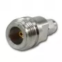 Telegärtner koaksiaaliadapteri N-naarasliitin SMA-Reverse-pistokkeeseen J01027R0000