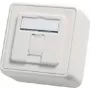 TELEGÄRTNER AMJ-S kojerasia 1 moduulille, puhtaanvalkoinen H02000A0090