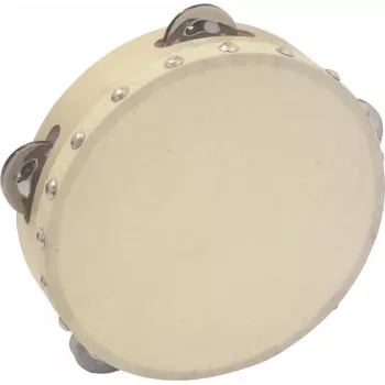 DIMAVERY DTH-704 tamburiini 18 cm luonnonpuu teräskelloilla 26053174