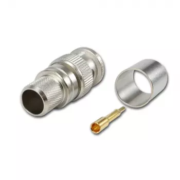 Telegärtner BNC puristuspistoke RG214/U & RG393/U, 50 ohmia, 1 kpl J01000A0060