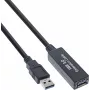 Kindermann USB 3.2 aktiivinen jatkokaapeli 10 m (K-35655A)