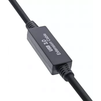 Kindermann USB 3.2 aktiivinen jatkokaapeli 10 m (K-35655A)