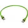 Telegärtner L00000A0138 Cat5e S/FTP-patchkaapeli, 1 m, vihreä