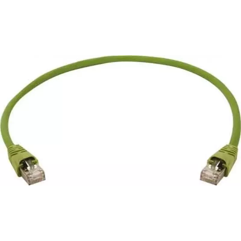 Telegärtner L00000A0138 Cat5e S/FTP-patchkaapeli, 1 m, vihreä