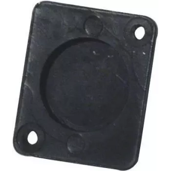 ACCESSORY sokkeliitin XLR, universaali, musta 30100660