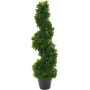 EUROPALMS spiraalipuu tekokasvi, 61 cm, vihreä, musta ruukku 82600009