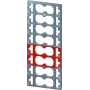 Siemens SIMATIC ET 200SP värikoodaustarrat - 12x harmaa, 4x punainen (6ES71936CP032MA0)