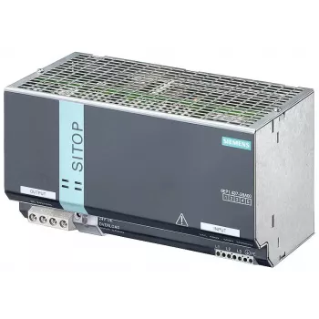 Siemens 6EP1437-3BA00-8AA0 DIN-kiskovirtalähde, 3-vaihe 400-500V AC tulo, 24V DC 40A 960W lähtö