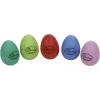 DIMAVERY Egg Shaker -sarja 2 kpl, eri värejä, muoviperkussio-shaker 26055820