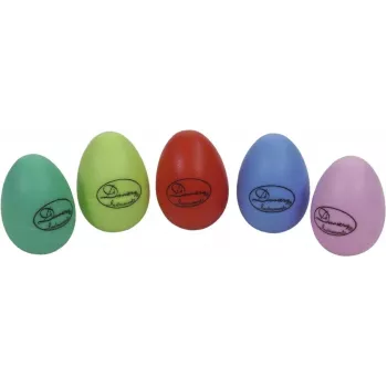 DIMAVERY Egg Shaker -sarja 2 kpl, eri värejä, muoviperkussio-shaker 26055820