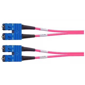 Telegärtner SC/SC OM4 duplex-kuitukaapeli, 2 m, violetti L00881A0028