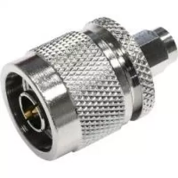 Telegärtner N-pistoke SMA-pistokkeeseen koaksiaaliliitin, 50 ohmia, DC-6 GHz J01027B0019
