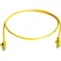 Telegärtner L00000A0294 Cat6 U/UTP RJ45 -patchkaapeli, 0,5 m, keltainen