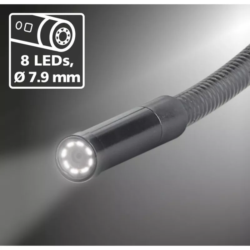 Laserliner 082.282A tarkastuskameran anturi 6 mm halkaisija ja 1,5 m pituus