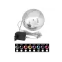 EUROPALMS LED-lumipallo 15 cm, ice blue 83501241