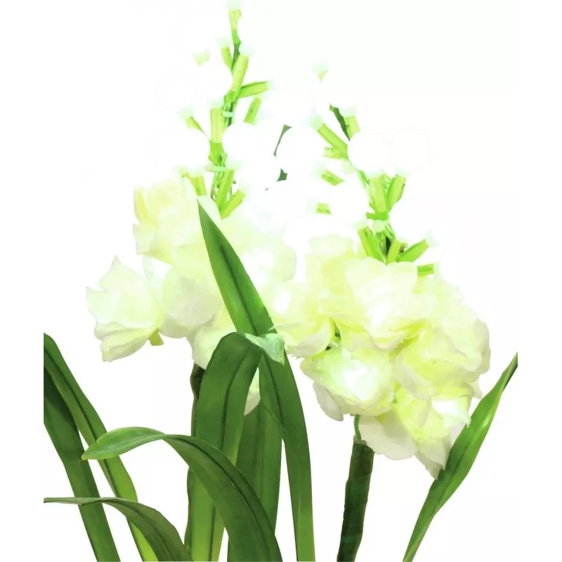 EUROPALMS Aronstab, 3 kpl:n sarja LED-valoilla, valkoinen, 85 cm (83330302)
