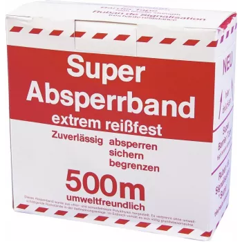 ZUBEHÖR eristysnauha punainen/valkoinen 500 m x 75 mm (3000596K)