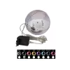 EUROPALMS LED-lumipallo 15 cm, musta 83501244