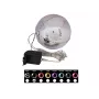 EUROPALMS LED-lumipallo 15 cm, musta 83501244