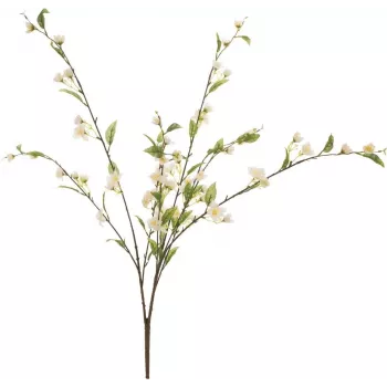 EUROPALMS tekokirsikkakukkainen oksa, valkoinen, 60 cm 82530565