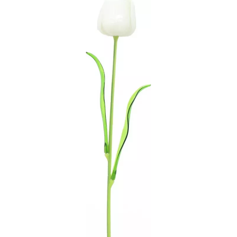EUROPALMS Crystal Tulip tekokukka, valkoinen, 61 cm, 12 kpl:n pakkaus (82600204)