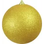 EUROPALMS koristepallo 20 cm kulta glitter 83501279
