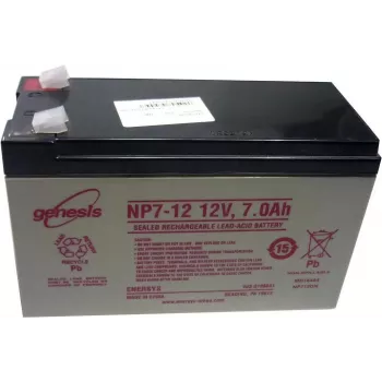 ACCESSORY 12V 7Ah sinetöity ladattava lyijy-happoakku (13106993)