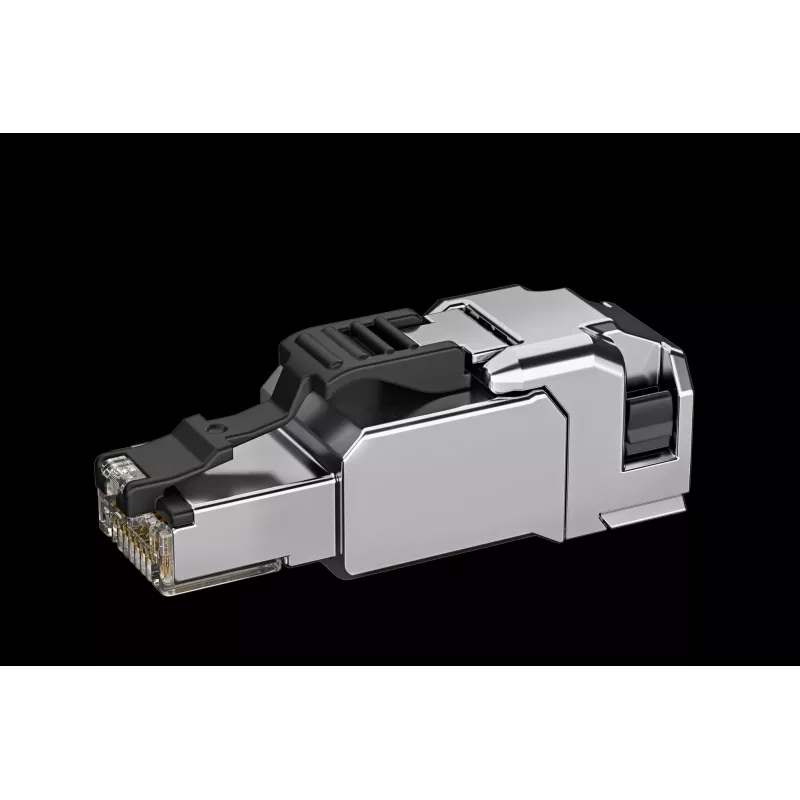 TELEGÄRTNER 100040203 RJ45 Keystone-moduuli Cat.6A suojattu työkaluton IDC