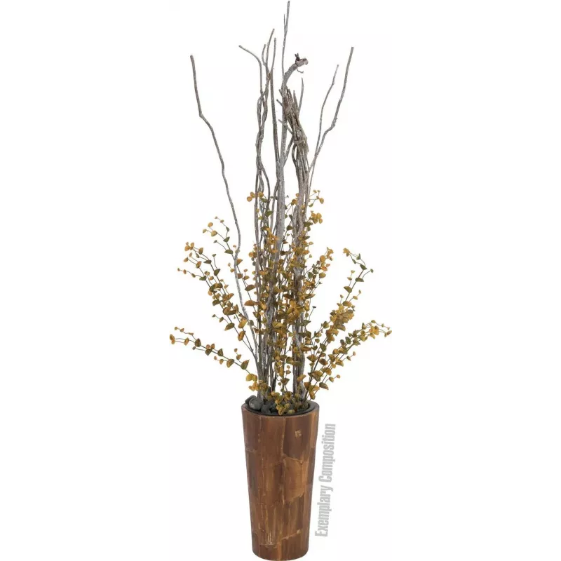 EUROPALMS keinotekoinen eukalyptusoksa, keltavihreä, 110 cm 82505622