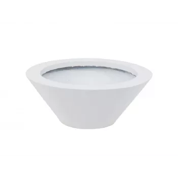 EUROPALMS Leichtsinn Bowl-15 koristeastia, valkoinen, kiiltävä 83011822